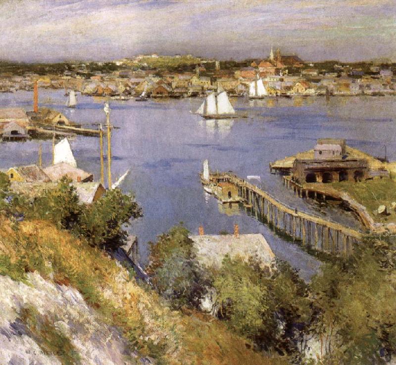 Gloucester Harbour, Metcalf, Willard Leroy